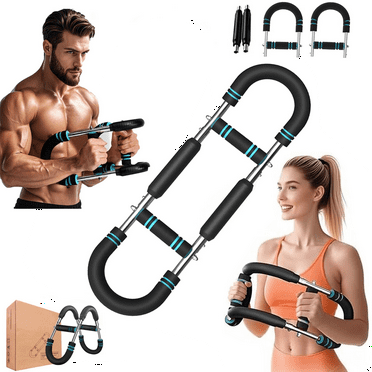 TEIPUERY Twister Arm Trainer,Adjustable Chest Workout Equipment,Twister Arm Exerciser for Men,Grip Strength Trainer,Portable Fitness Equipment for Home