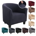 thumbnail image 4 of Housses de Canapé Extensibles Protecteur de Meubles Résistant Polyester Doux Noir, 4 of 8