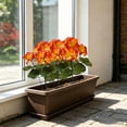 thumbnail image 7 of Artificial Geraniums Faux Flowers UV Resistant Realistic Bouquet for Garden Patio Porch Window Box Hanging Basket Home Wedding Party Decorations, 7 of 7