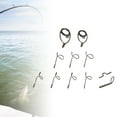 thumbnail image 3 of 11Pcs Rod s Set Stainless Steel 9ft 4WT to 11WT Accessories Fishing Rod Eyelet Fishing Tools for Fishing Rod Building A, 3 of 7