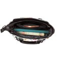 thumbnail image 5 of Lsque Cute Cartoon Sloth Pattern Leather Rivet Shoulder Bag – Elegant Genuine Leather & Microfiber PU Crossbody with Detachable Adjustable Strap, 5 of 5