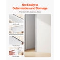 thumbnail image 3 of VEVOR Stainless Steel Wall Corner Protector, 1.5 x 1.5 x 96 inch, 10 Pack Metal Corner Guards, 304 Stainless Steel Edge Trim 90-Degree Angle for Home,Office,Commercial Wall Protection, with 3m Tape, 3 of 9