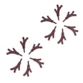thumbnail image 3 of Mobestech 120pcs Retro Baubles Snowman Hand Branch Antler Accessories for Holiday Decoration, 3 of 8