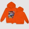 thumbnail image 4 of kamemir Girls Hoodie Girl Sweatshirts Pullover Crewneck Winter Long Sleeve Tops Shirts(Orange,120), 4 of 4