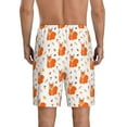 thumbnail image 3 of Kdxio Cartoon Squirrel Print Mens Sleep Shorts Bottoms Soft Comfy Pajama Wear Pants with Drawstring Pockets, 3 of 7