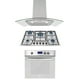 thumbnail image 1 of Tricombo Supra con campana de pared, parrilla de 76cm  y horno de gas con quemador eléctrico, 1 of 8
