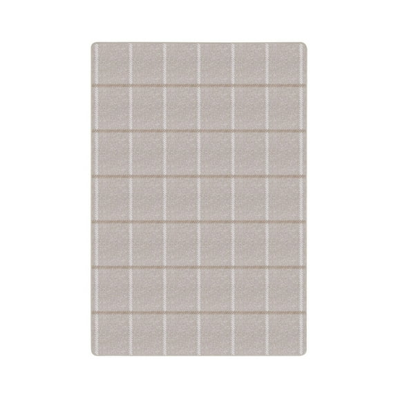 New Haven 3'10" x 5'4" Area Rug In Color Ivory-Color:Ivory,Material:Nylon