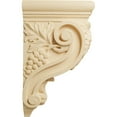 thumbnail image 3 of Ekena Millwork 4 1/4"W x 8"D x 13 1/4"H Devon Grapes & Vines Corbel, Maple, 3 of 4