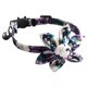 thumbnail image 1 of Collar de perro con flor de pata de estilo único, collar de perro ajustable con flor, collar duradero para mascotas,, 1 of 5