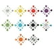 thumbnail image 5 of Reloj de pared Naiovety 3D Estilo moderno color plata, 5 of 6