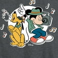 thumbnail image 3 of Disney - Mickey & Friends - Pluto Sings while Mickey Dances - Women's Racerback Tank Top, 3 of 5
