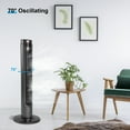 thumbnail image 7 of SUGIFT 36 Inch High Efficiency Cooling Tower Fan with 3 Speed Settings and 15 Hour Timer, 70 Degree Auto Oscillating with Remote, Standing Fan for Bedroom Home Office, 7 of 7