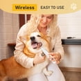 thumbnail image 5 of Dog Paw Trimmer, Pet Claw Trimmer with LED Light, Low Noise USB Rechargeable Pet Clipper. Suitable for Dogs and Cats, for Trimming Hair Around Paws Eyes Ears Face Buttocks, 5 of 6