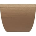 thumbnail image 2 of 10"W x 20"D x 10"H Wide Durham Rough Cedar Woodgrain TimberThane Corbel, Primed Tan, 2 of 6