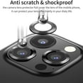 Dteck Camera Lens Protectors for iPhone 13 Pro, Metal Full Cover