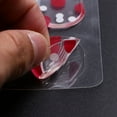 thumbnail image 2 of VERDANVERSE 6 Pcs Tapis Silencieux avec Matériau en Silicone pour Réduction de Bruit à Pois Rouges, 2 of 6