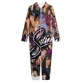 thumbnail image 3 of Selena Quintanilla One Piece Pajama Hooded Union Suit PJs Sleepwear, 3 of 7