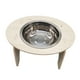thumbnail image 4 of Tazón de madera para cachorros y gatos, soporte para comida, tazón extraíble, multipropósito, antideslizante, suministros para mascotas, plato Cuenco individual Salvador Dali Comedero para gatos, 4 of 10