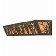 thumbnail image 3 of Meyda Tiffany 14188 6 Light 5" Tall Wall Sconce - Copper, 3 of 7
