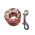 thumbnail image 1 of Professional Diving Reel Double End Hook Flat Rope Winding Line Spool Stainless Steel Dive Gear Outdoor Equipment Accessory 30m Rose Gold, 1 of 8