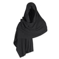 thumbnail image 3 of Capa de capucha Yuyangstore Medieval Fiesta Halloween Cosplay Adulto Negro, 3 of 8