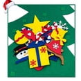thumbnail image 5 of JINSIJU Felt Christmas Tree Set 3D DIY Tree with Ornaments Wall Decoration, 5 of 6