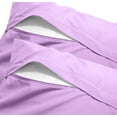thumbnail image 1 of Set of 2 Ultra Soft Microfiber Zippered Pillow Cases (Queen, Lilac), 1 of 6