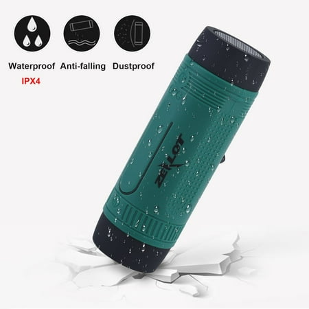 ZEALOT Portable b luetooth Outdoor Waterproof p ower b ank Flashlight Speaker
