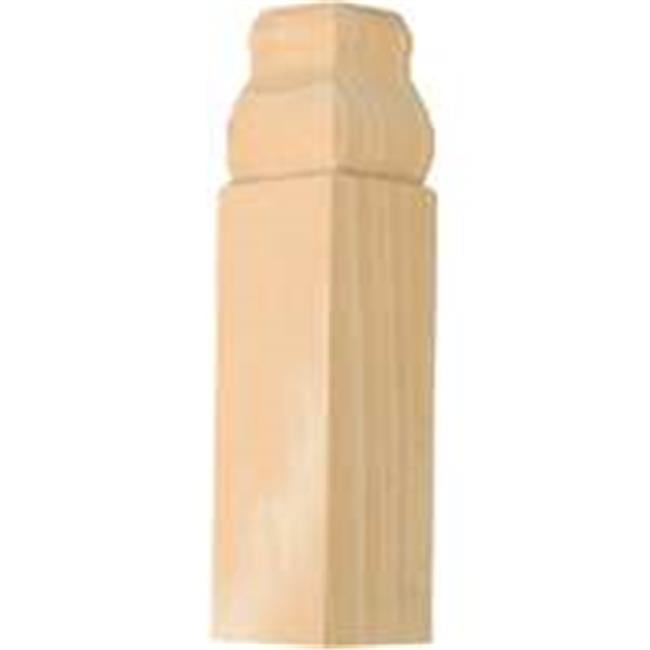 Waddell Mfg IBTB32 Pine Inside Base Corner Block 4.5 In