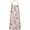 Pioneer Flower Floral-2, variant on Pioneer Flower Floral Print Pattern Cotton Linen Apron with Pockets, Waterproof Adjustable, 33x27 Inch for Kitchen, Gardening, BBQ, Salon