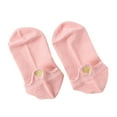 thumbnail image 2 of Dyfzdhu Comfortable Low Cut Socks For Women Breathable Heart Embroidered No Show Socks Boat Socks, 2 of 4