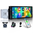 thumbnail image 2 of Radio de Coche Inalámbrica Carplay 6,9 Pulgadas Estéreo con Pantalla Táctil un Solo DIN, Android Auto Bluetooth Mirror Link FM Mic SWC, 2 of 5