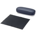 thumbnail image 4 of ALTEC VISION Medium Protective Hard Shell Glasses Case for Eyeglasses and Sunglasses with Microfiber Cleaning Cloth - Navy / Blue, 4 of 5