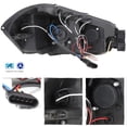 thumbnail image 2 of AKKON - Fit 2006-2013 Chevy Impala / Limited Dual DRL Projector LED Headlights + LED Tail Lamps [Black Housing Set], 2 of 7