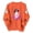 26_Orange, variant on Livrdious Spooky Season Sweatshirts Womens Ghost Pumpkin Graphic Sweatshirt Crew Oversized Pullover Sweatshirt
