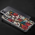 thumbnail image 6 of Skull Rose Case for Samsung Galaxy S21 ,Aesthetic Art Design Pattern TPU Shock Proof Cover Case, 6 of 6