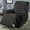 Graphite, variant on Stonecrest Waterproof Recliner Cover, MicroSuede Slipcover, Stay in Place (Chocolate, 23" Regular Recliner)