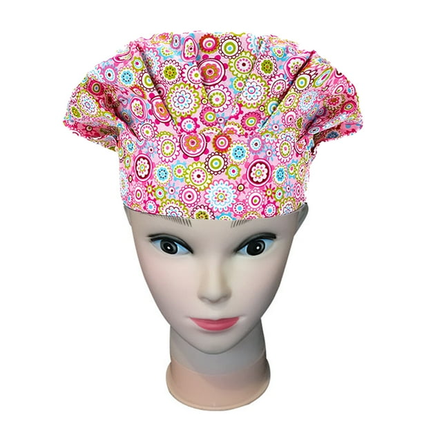 Operating Hats Nurses Long-time Service Gourd-shaped Pure Color Button Professional Assorted Colors Multifunctional Working Caps PP-39