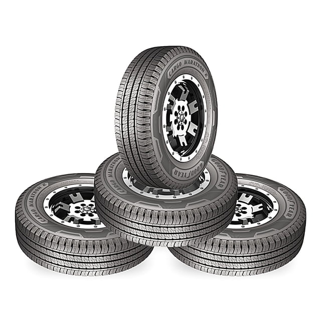 Llantas 205/70R15 Goodyear Cargo Marathon 2 106R GOODYEAR Medida 205/70R15 Cantidad 4 Llantas
