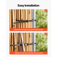 thumbnail image 5 of VEVOR Natural Reed Fencing, 4 ft x 16.4 ft, 2 Pack Decorative Natural Reed Fencing Roll, Decorative Fence for Backyard Divider, Privacy Screen Panel Curtain for Balcony Patio Garden Backyard Outdoor, 5 of 9
