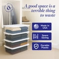thumbnail image 6 of Homz Snaplock 41 Qt Plastic Storage Container w/Latching Lid (4 Pack), 6 of 10