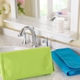 thumbnail image 4 of Man For Women Large Solid Color Bathroom Accessories Portable Collapsible Makeup Case Women Cosmetic Bag Travel Toiletry Bag Hanging Storage Bag RED, 4 of 8