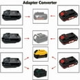 thumbnail image 2 of NEW For Ma*kita 18V Li-ion Battery Adapter Converter to for Park*side 20V Cordless Power Drill/Driver Tools, 2 of 9