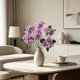 thumbnail image 5 of Ramo de hortensias artificiales para decoración de bodas y hogar | Arreglo floral de plástico realista para accesorios de fotografía, 5 of 6