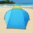 thumbnail image 4 of Strong Camel Outdoor Fishing Beach Tent Canopy Camping Hiking Picnic Sunshade Shelter Sport Sun Shelter-Lake blue with yellow, 4 of 8