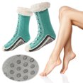 thumbnail image 3 of Calcetines Suaves Piso Antideslizantes Felpa Térmicos Cómodos para Mujeres, 3 of 9