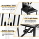 thumbnail image 2 of Lámpara de pared Light Fixture Yolsunes, 61 cm, negra, impermeable, 3 luces, 2 of 9