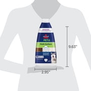 BISSELL PET Multi-Surface with Febreze Formula, Best Paired with CrossWave for Hard Surfaces and Area Rugs, Dissolves Dirt, Grime, and Tough Sticky Messes, Removes Pet Odors, 2295, 32 fl oz
