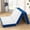 White & Blue, variant on TimberVibe Studio 6" Twin Tri-Fold Memory Foam Mattress, Washable Cover, Non-Slip Base, CertiPUR-US Foldable Mattress for Camping & Guest