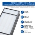 thumbnail image 7 of MaximalPower HEPA Filter HRFH1/HRF-H1 Filter H Compatible for Honeywell HPA060 Air Purifier Models HPA050, HPA150, HPA060, HPA160, HHT055 and HHT155, 7 of 7
